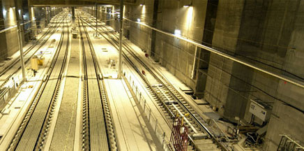 Lainzer Tunnel in Austria, rail tunnel communications coverage